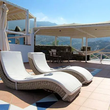 Studio At Kardiani 60 M Away From The Beach With Sea View Furnished Terrace And Wifi